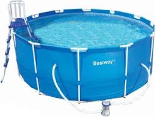 First time I learned how to swim