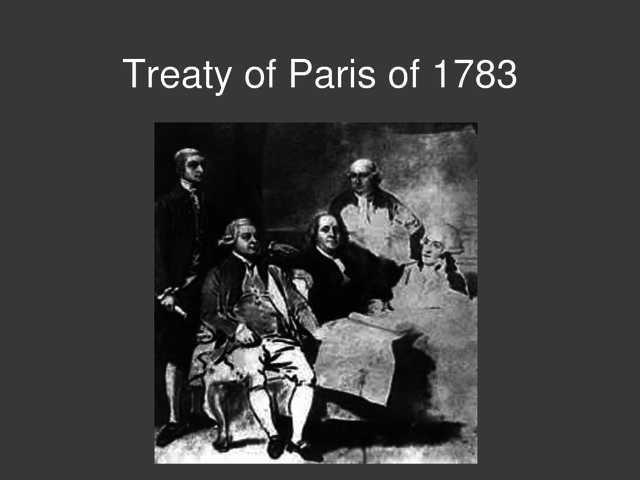 The American Revolution Ends