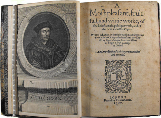 Thomas More's Utopia is published