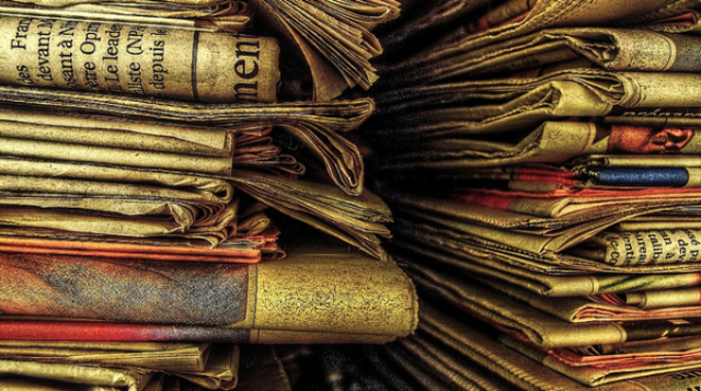 Creación de la prensa escrita.