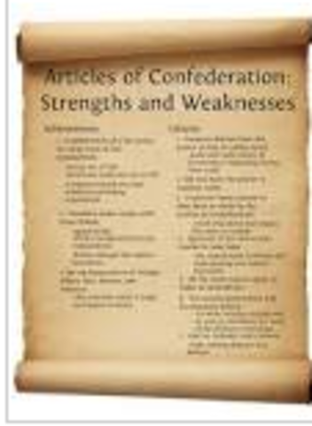 The Adoption of the Articles of Confederation