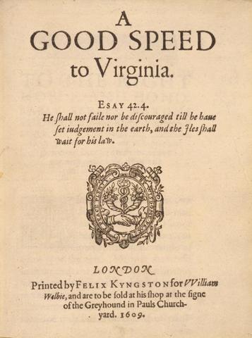 Virginia Company sends women