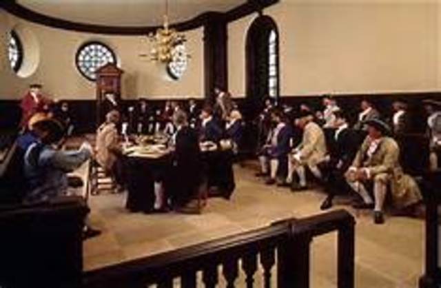 House of Burgesses meets