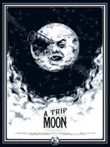 Trip to the moon made by George Melies