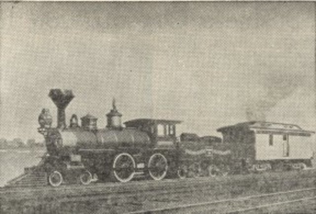 First Railroad built