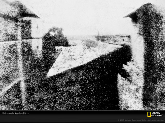 Primeras fotografías realizadas por Niepce