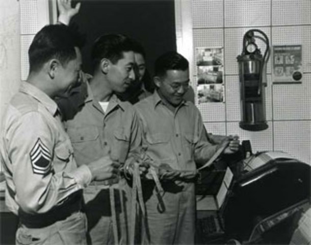 Japan defeated; American occupation