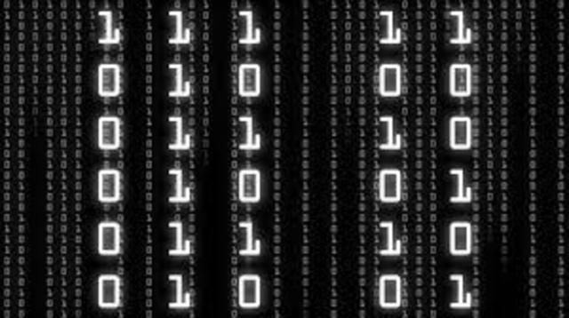 binary code invented