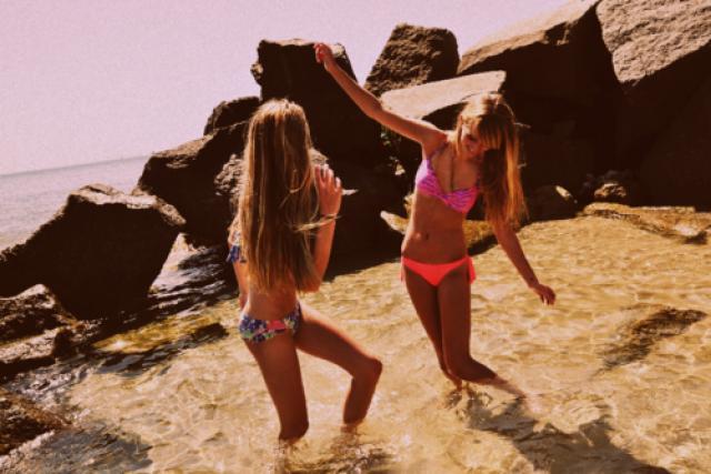 nuestra primera salida a piscina