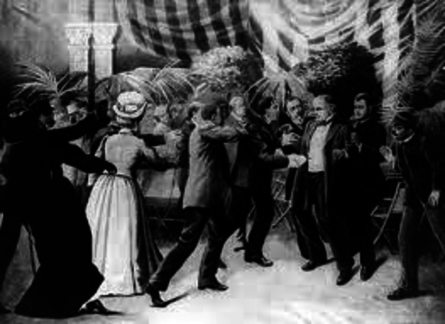 Named President when McKinley is assassinated