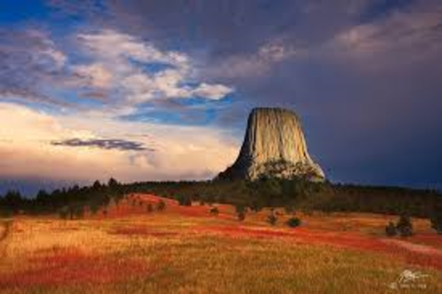 Devil's Tower, Wyoming, named fist national monument