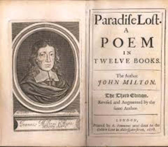 John Milton begins Paradise Lost