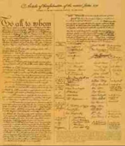 The Articles of Confederation