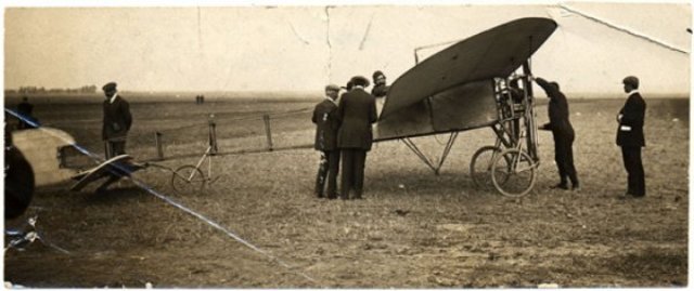 Model XI flown by Louis Bleriot, first flight across the English Channel