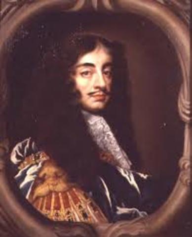 Puritan Commonwealth ends; monarchy is restored with Charles II