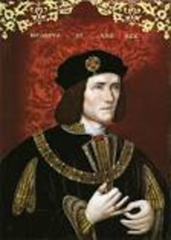 1485 Richard III is killed in battle