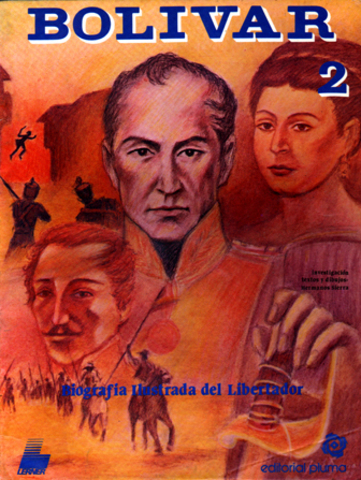 "Bolivar" creada por los hermanos Sierra, contando la Biografía del Libertador en forma de historieta