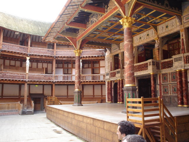 Globe Theatre is built in London