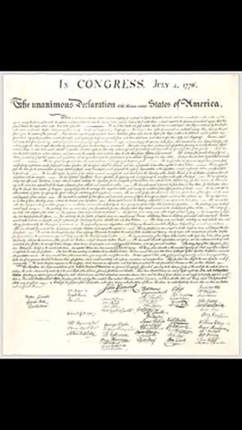 Declaration of Independence Signed