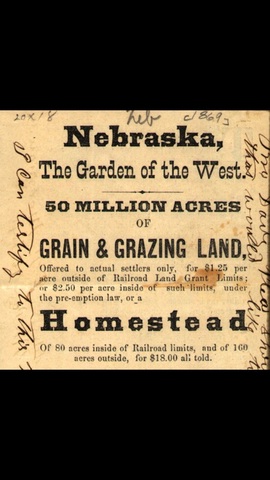 Homestead Act Passed