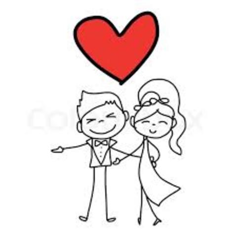 Hun bliver gift med sin fætter.