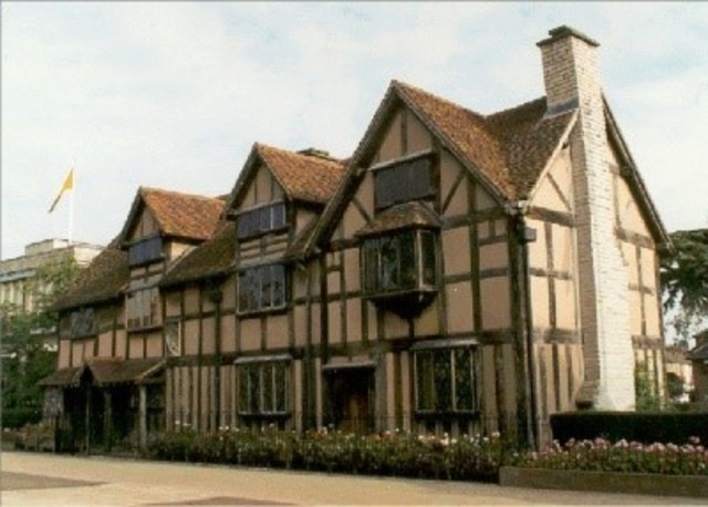 William Shakespeare, the Bard of Avon, is born