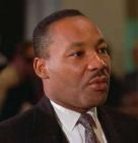 Martin Luther King Jr. Marchs on Washington