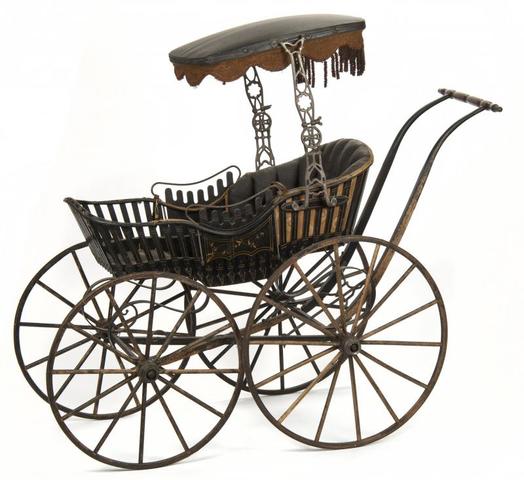 the first baby carriage in the united states