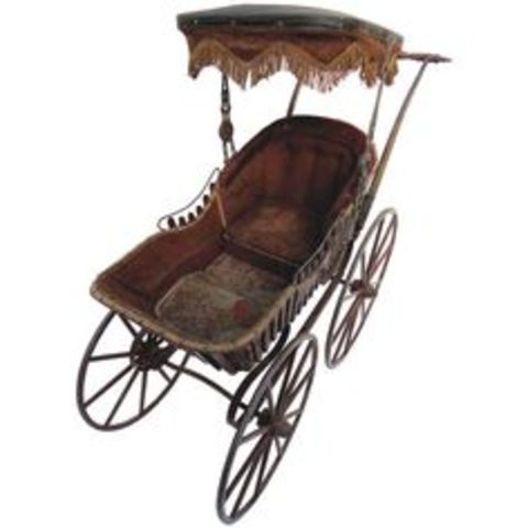 people started to love the baby carriages