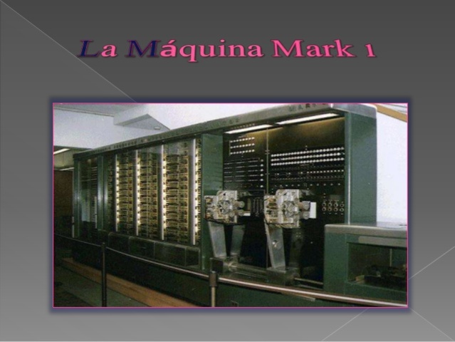 Primera Computadora automatica: MARK I
