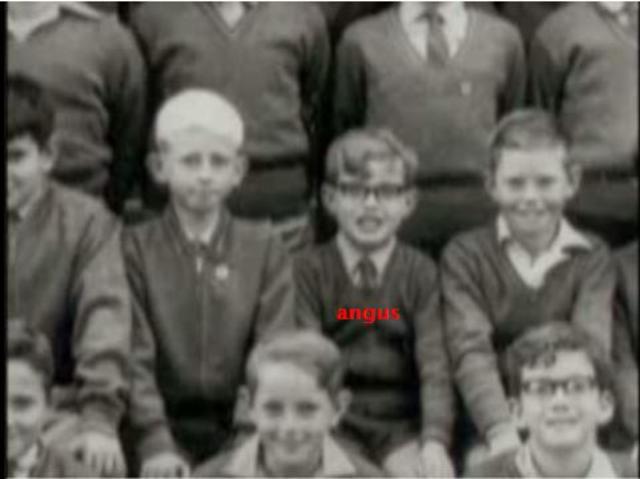 Angus was born in Cranhill, Glasgow, Scotland.