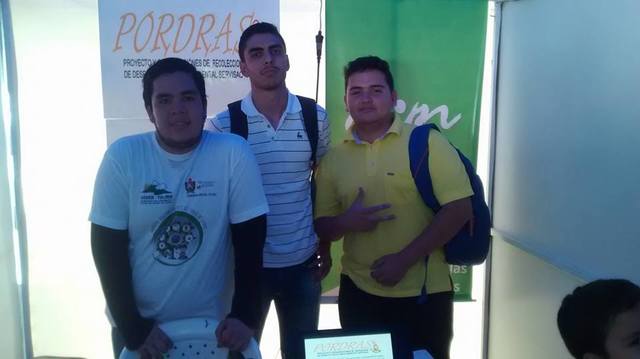 en compañia del creador de PORDRAS