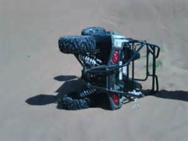 Jarrertt and Cullen flipped the RZR