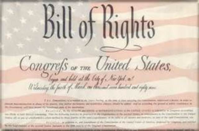 The Ratification of the Bill of Rights