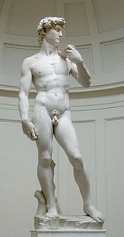 Michelangelo's David statue