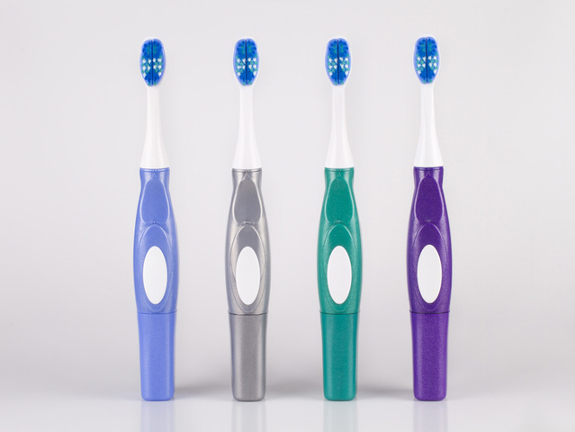 Battery powered toothbrush