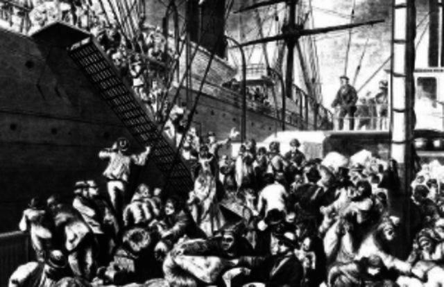 Emigration to the United States and the west