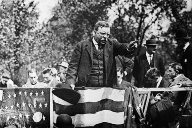 Teddy Roosevelt was shot, but not killed