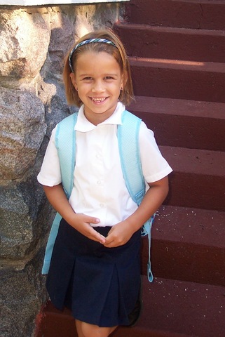 El primer día del primer grado.