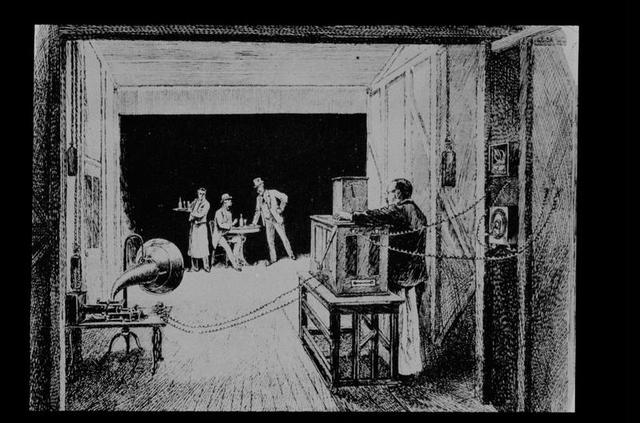 Fred Ott’s Sneeze was made in Edison’s “Black Maria”