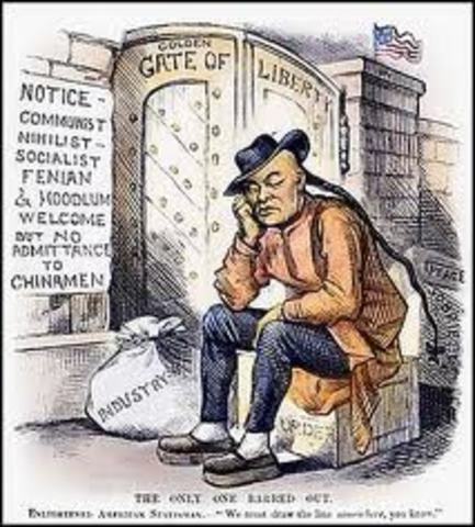 Chinese Exclusion Act Is Passed