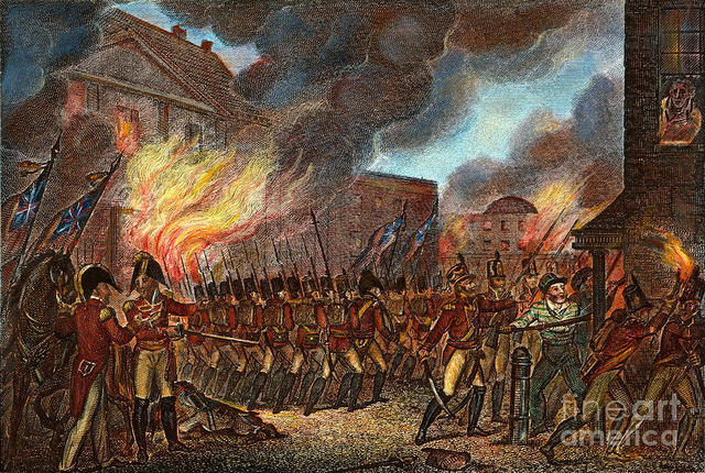 Burning of Washington
