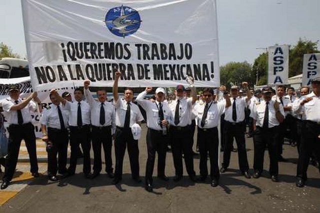 Quiebra de Mexicana de Aviación