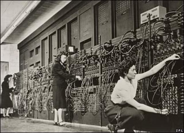Desmontación de la ENIAC