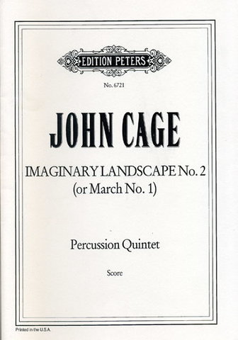 John Cage Composes Imaginary Landscapes no. 2