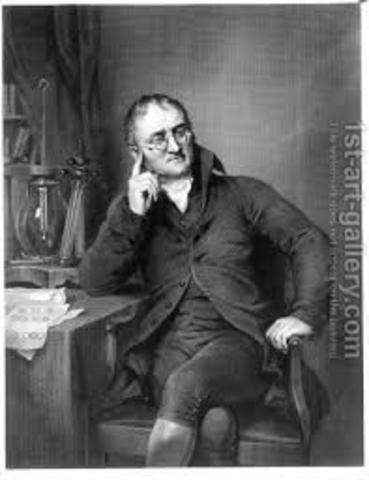 John Dalton devolped his Atomic theory