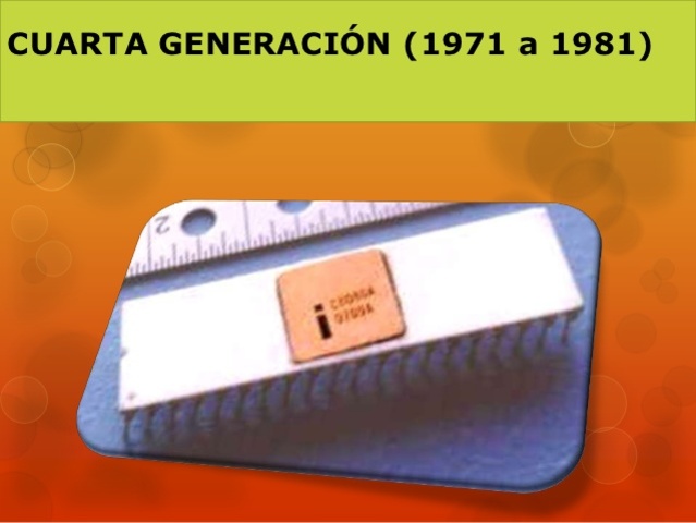 Cuarta Generación de Ordenadores