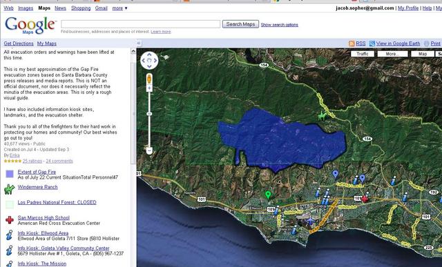 High school student Erik Bilsten posts Google Map