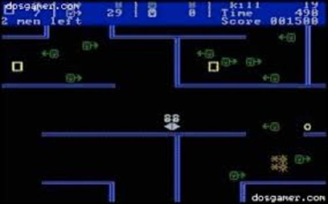 Snipes, the first online video game