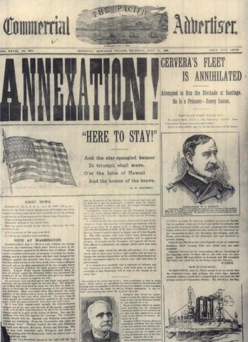 Aquisition of Hawaii